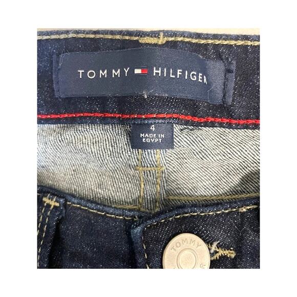 Tommy Hilfiger Women's Tribeca TH Flex Raw-Cuff Skinny Jeans Sz 4 - Picture 5 of 9